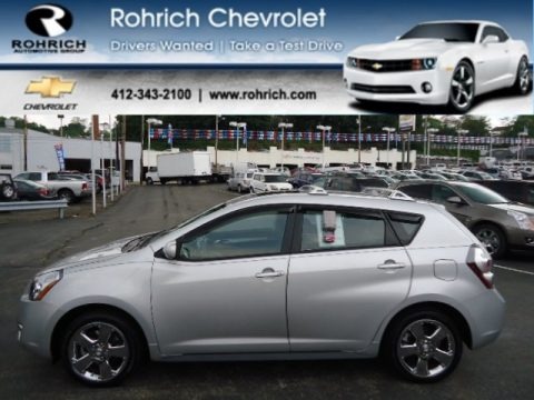 Liquid Platinum Metallic 2010 Pontiac Vibe AWD Liquid Platinum Metallic 2010 Pontiac Vibe AWD