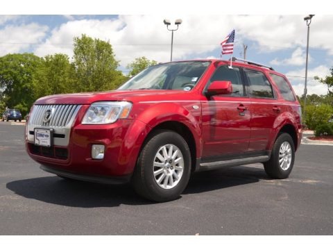 Sangria Red Metallic 2009 Mercury Mariner V6 Premier 4WD Sangria Red Metallic 2009 Mercury Mariner V6 Premier 4WD