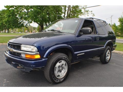 Indigo Blue Metallic 2003 Chevrolet Blazer LS 4x4