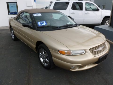 Champagne Pearl Metallic 1998 Chrysler Sebring JXi Convertible Champagne Pearl Metallic 1998 Chrysler Sebring JXi Convertible