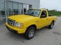Ford Ranger XLT SuperCab 4x4 Screaming Yellow photo #2
