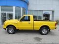Ford Ranger XLT SuperCab 4x4 Screaming Yellow photo #3
