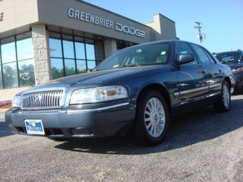 Norsea Blue Metallic 2010 Mercury Grand Marquis LS Ultimate Edition Norsea Blue Metallic 2010 Mercury Grand Marquis LS Ultimate Edition