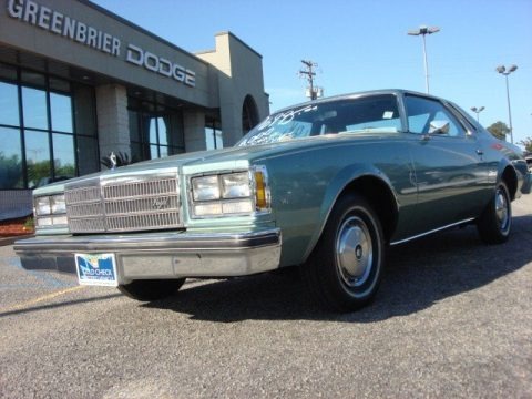 Medium Green Poly 1977 Buick Regal Coupe