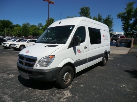 Arctic White 2007 Dodge Sprinter Van 2500 High Roof Cargo