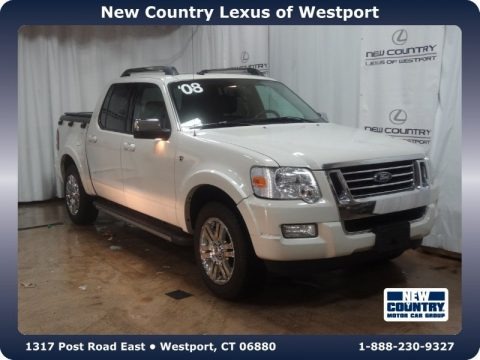 White Suede 2008 Ford Explorer Sport Trac Limited 4x4 White Suede 2008 Ford Explorer Sport Trac Limited 4x4