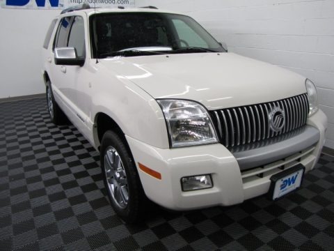 White Suede 2008 Mercury Mountaineer Premier AWD White Suede 2008 Mercury Mountaineer Premier AWD