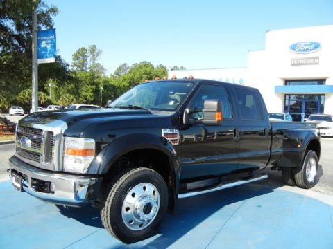 Black 2008 Ford F450 Super Duty Lariat Crew Cab 4x4 Dually Black 2008 Ford F450 Super Duty Lariat Crew Cab 4x4 Dually