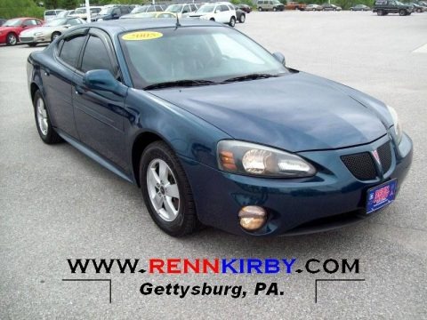 Blue Green Crystal 2005 Pontiac Grand Prix GT Sedan Blue Green Crystal 2005 Pontiac Grand Prix GT Sedan