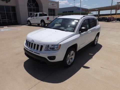 Bright White 2012 Jeep Compass Sport Bright White 2012 Jeep Compass Sport