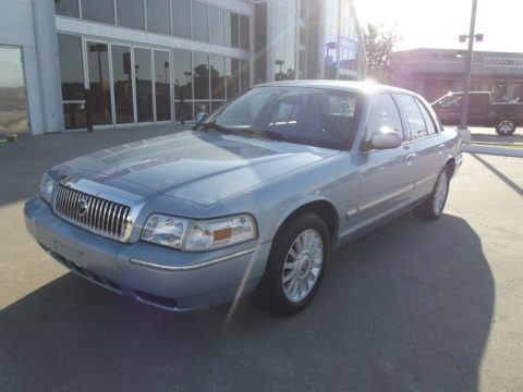 Light Ice Blue Metallic 2009 Mercury Grand Marquis LS Ultimate Edition Light Ice Blue Metallic 2009 Mercury Grand Marquis LS Ultimate Edition