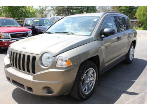 Light Khaki Metallic 2007 Jeep Compass Sport 4x4 Light Khaki Metallic 2007 Jeep Compass Sport 4x4