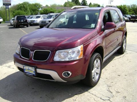 Sonoma Red Metallic 2007 Pontiac Torrent AWD Sonoma Red Metallic 2007 Pontiac Torrent AWD