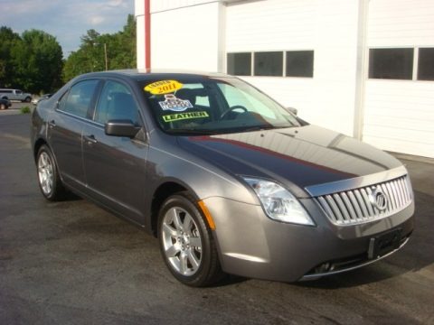 Sterling Grey Metallic 2011 Mercury Milan V6 Premier