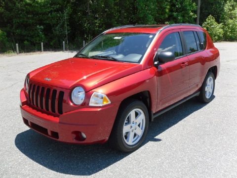 Inferno Red Crystal Pearl 2010 Jeep Compass Sport Inferno Red Crystal Pearl 2010 Jeep Compass Sport