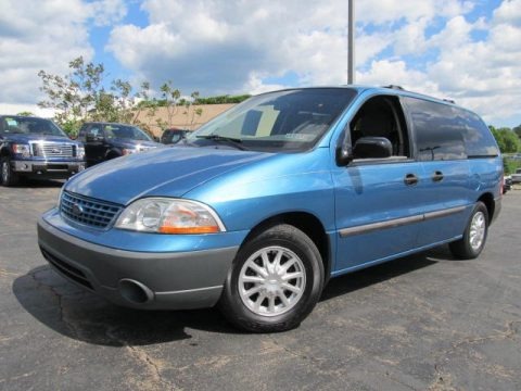 Light Sapphire Blue Metallic 2001 Ford Windstar LX