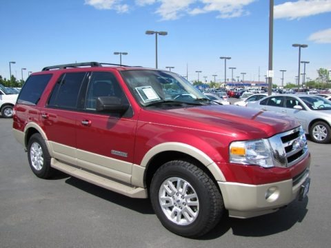 Redfire Metallic 2007 Ford Expedition Eddie Bauer 4x4 Redfire Metallic 2007 Ford Expedition Eddie Bauer 4x4