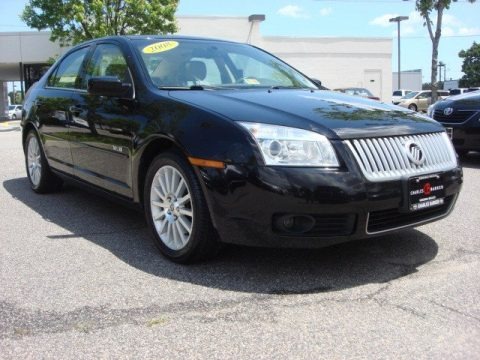 Black 2008 Mercury Milan I4 Premier