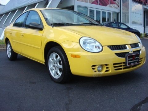 Solar Yellow 2004 Dodge Neon SXT Solar Yellow 2004 Dodge Neon SXT