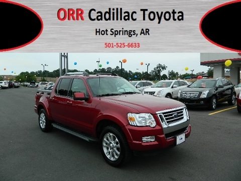 Redfire Metallic 2008 Ford Explorer Sport Trac Limited Redfire Metallic 2008 Ford Explorer Sport Trac Limited