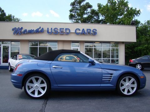 Aero Blue Pearlcoat 2005 Chrysler Crossfire Limited Roadster