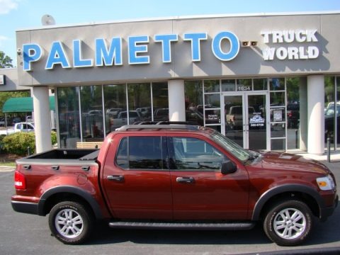 Sangria Red Metallic 2009 Ford Explorer Sport Trac XLT Sangria Red Metallic 2009 Ford Explorer Sport Trac XLT