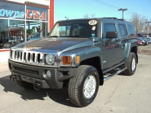 Slate Blue Metallic 2007 Hummer H3 X Slate Blue Metallic 2007 Hummer H3 X