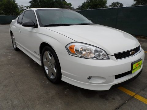 White 2007 Chevrolet Monte Carlo SS White 2007 Chevrolet Monte Carlo SS