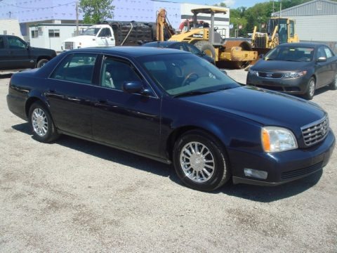 Blue Onyx 2003 Cadillac DeVille DHS