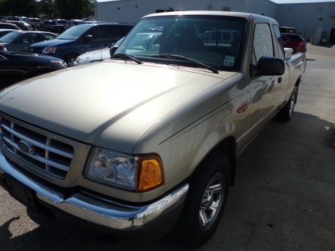 Harvest Gold Metallic 2002 Ford Ranger XLT SuperCab Harvest Gold Metallic 2002 Ford Ranger XLT SuperCab