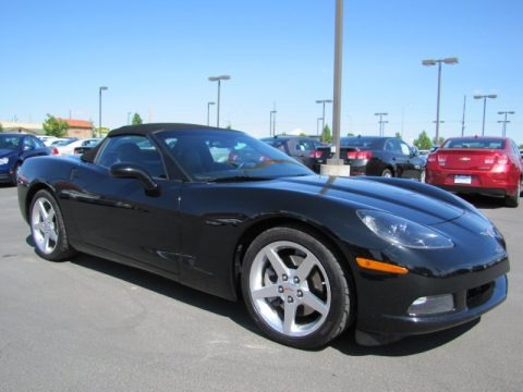 Black 2005 Chevrolet Corvette Convertible Black 2005 Chevrolet Corvette Convertible