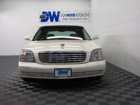 White Diamond 2003 Cadillac DeVille Sedan