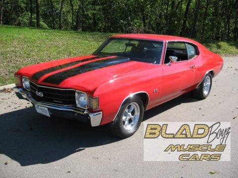 PPG Hot Rod Red 1972 Chevrolet Chevelle SS Clone PPG Hot Rod Red 1972 Chevrolet Chevelle SS Clone
