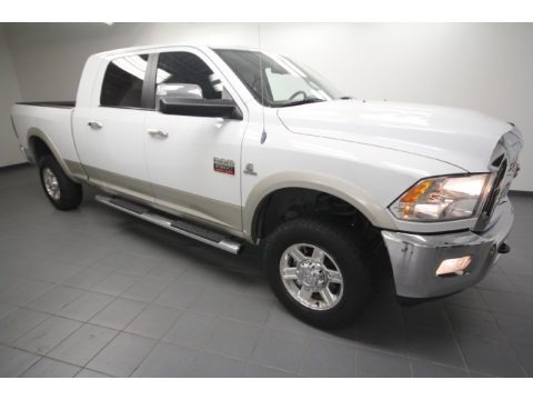 Bright White 2010 Dodge Ram 2500 Laramie Mega Cab 4x4 Bright White 2010 Dodge Ram 2500 Laramie Mega Cab 4x4