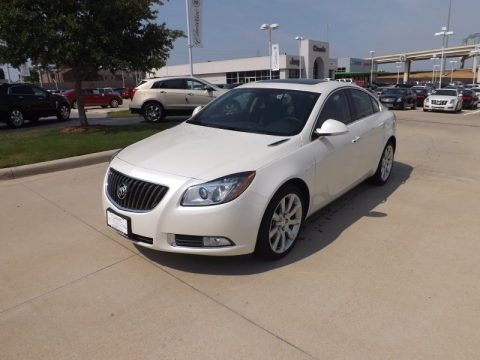 White Diamond Tricoat 2012 Buick Regal Turbo