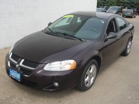 Deep Red Pearlcoat 2004 Dodge Stratus ES Sedan