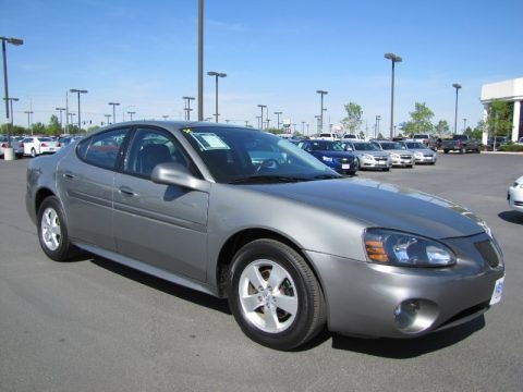 Shadow Gray Metallic 2008 Pontiac Grand Prix Sedan Shadow Gray Metallic 2008 Pontiac Grand Prix Sedan