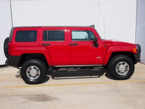 Victory Red 2006 Hummer H3 Victory Red 2006 Hummer H3