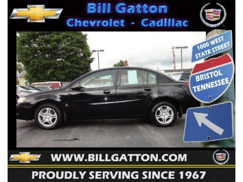 Black Onyx 2004 Saturn ION 2 Sedan Black Onyx 2004 Saturn ION 2 Sedan