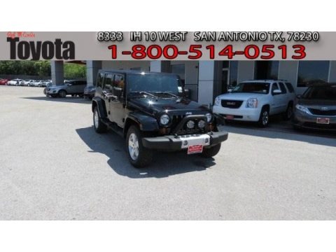 Black 2009 Jeep Wrangler Unlimited Sahara 4x4 Black 2009 Jeep Wrangler Unlimited Sahara 4x4
