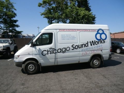 Arctic White 2005 Dodge Sprinter Van 2500 High Roof Cargo