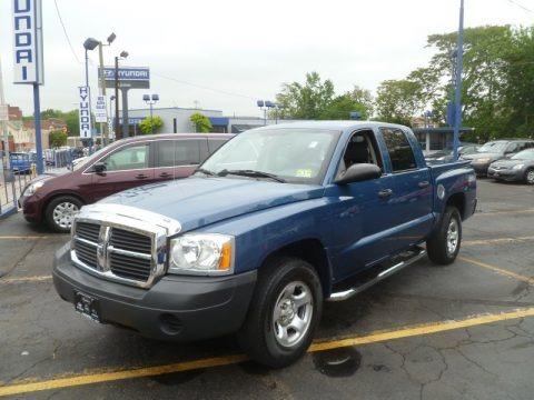 Atlantic Blue Pearl 2005 Dodge Dakota ST Quad Cab 4x4