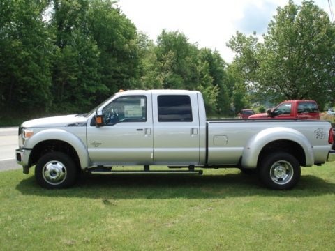 Ingot Silver 2012 Ford F450 Super Duty Lariat Crew Cab 4x4 Dually Ingot Silver 2012 Ford F450 Super Duty Lariat Crew Cab 4x4 Dually