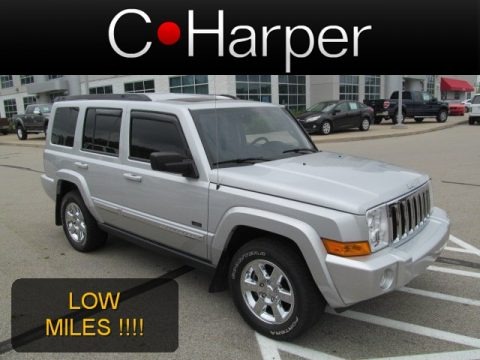 Bright Silver Metallic 2007 Jeep Commander Sport 4x4