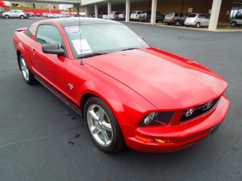 Torch Red 2009 Ford Mustang V6