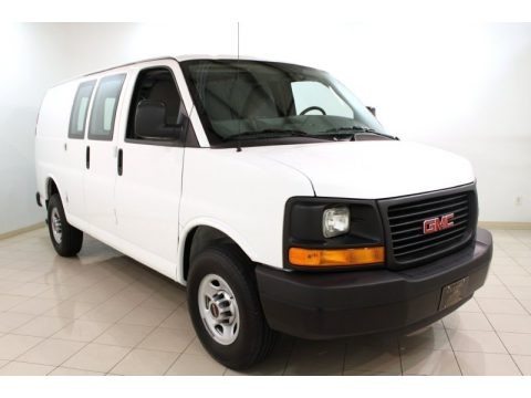 Summit White 2011 GMC Savana Van 3500 Cargo