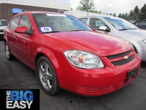 Victory Red 2010 Chevrolet Cobalt LT Sedan Victory Red 2010 Chevrolet Cobalt LT Sedan