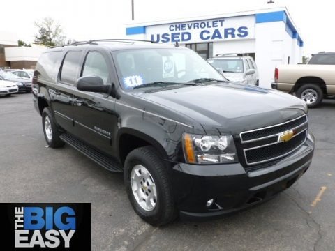 Black 2011 Chevrolet Suburban LT 4x4