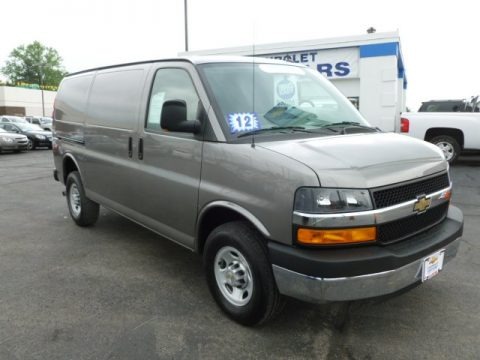 Graystone Metallic 2012 Chevrolet Express 2500 Cargo Van Graystone Metallic 2012 Chevrolet Express 2500 Cargo Van