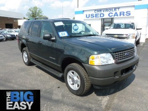 Aspen Green Metallic 2004 Ford Explorer XLS 4x4 Aspen Green Metallic 2004 Ford Explorer XLS 4x4